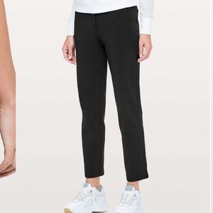 Lululemon On The Move Pant *28" all black! Size 12!